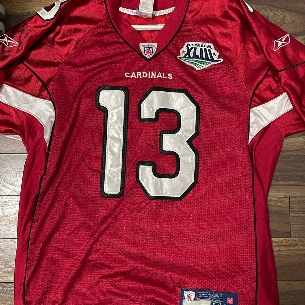Kurt Warner Arizona Cardinals Super Bowl 43 Jersey